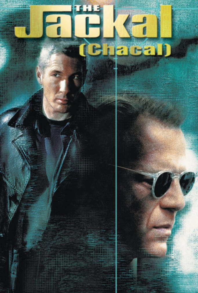 Escena de beso gay de Bruce Willis en película El Chacal