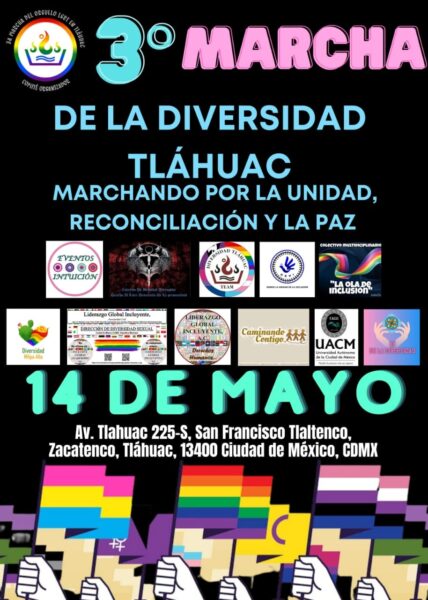 estados marcha orgullo lgbt presencial cdmx tláhuac 2022
