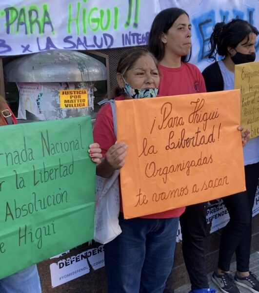 Eva Analía de jesúes higui absolución buenos aires cristian rubén espósito