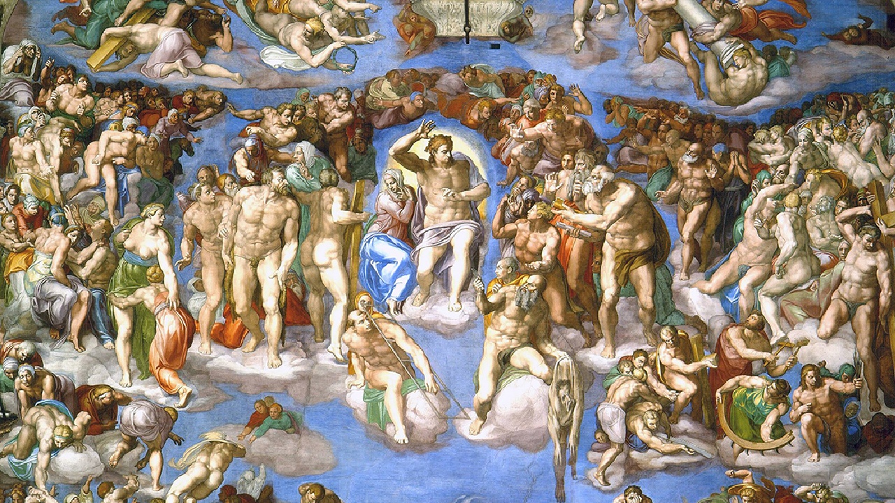 Juicio final miguel angel artistas lgbt iglesia catolica renacimiento Juicio final miguel angel artistas lgbt iglesia catolica renacimiento