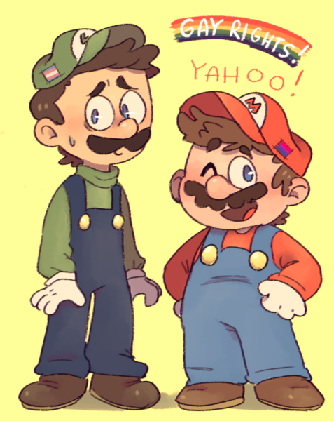 luigi gay rights