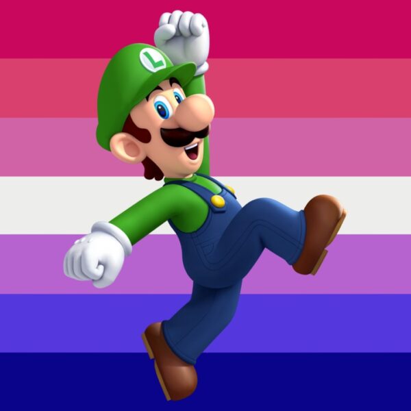 luigi super mario bros lgbt bisexual