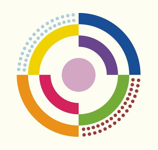 Logo de la Marcha LGBT+ de CDMX 2022