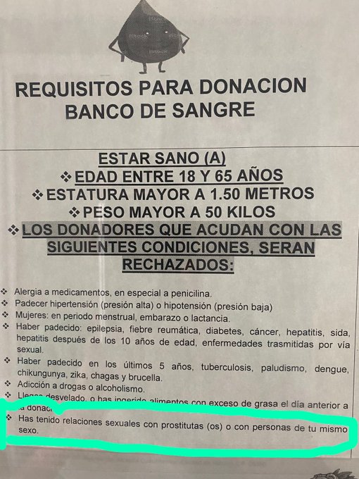 Requisitos para donación de sangre en el ISSSTE de Puebla