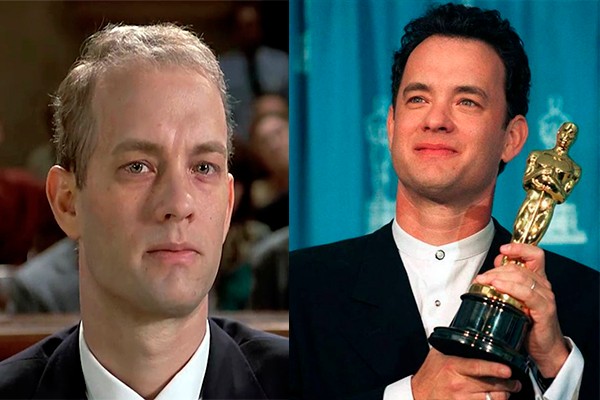 Tom Hanks como Andy Beckett por Philadelphia actores actrices personajes lgbt oscar