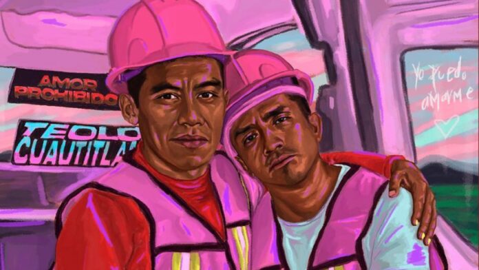 Moyokoyani Mar Coyol artista LGBT+ del colectivo Muéganxs exposición bellas artes