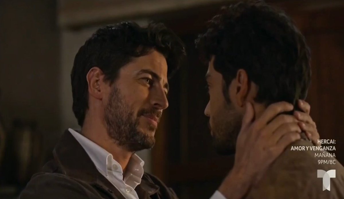 Albin Duarte y Andrés Reyes en Pasión de gavilanes 2