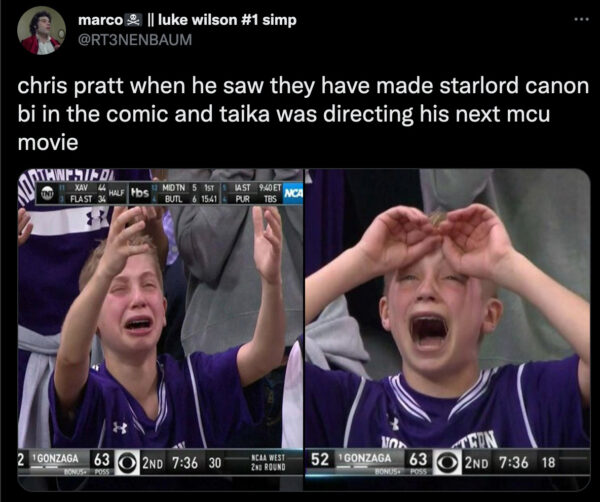 chris pratt bisexual thor orientación sexual