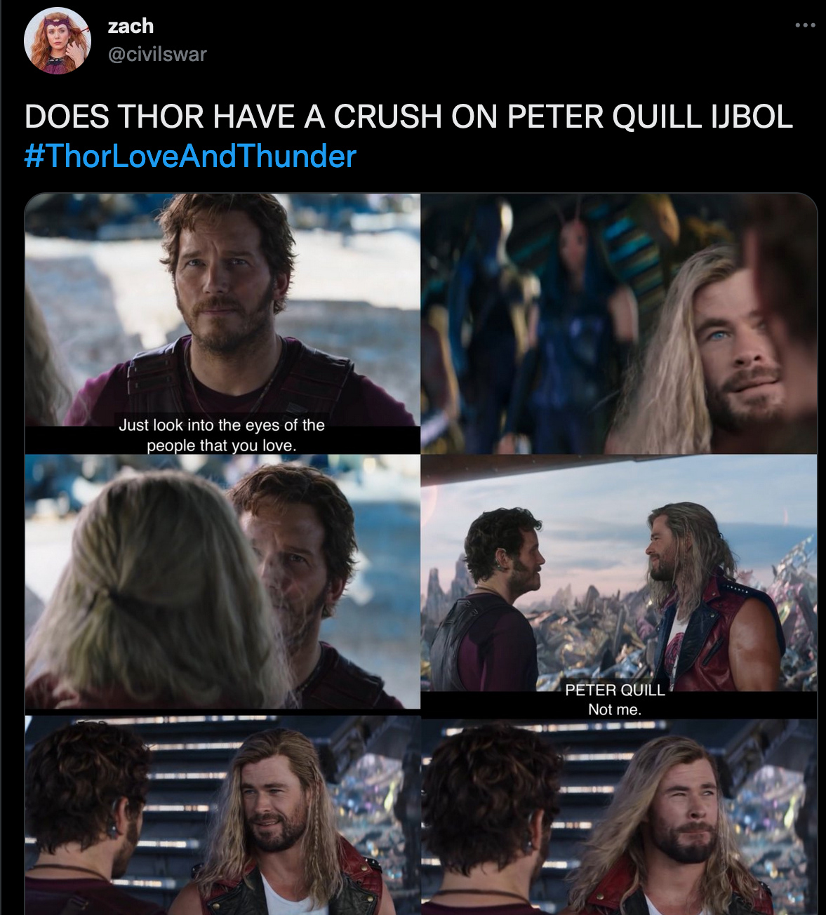 thor bisexual orientación sexual love and thunder