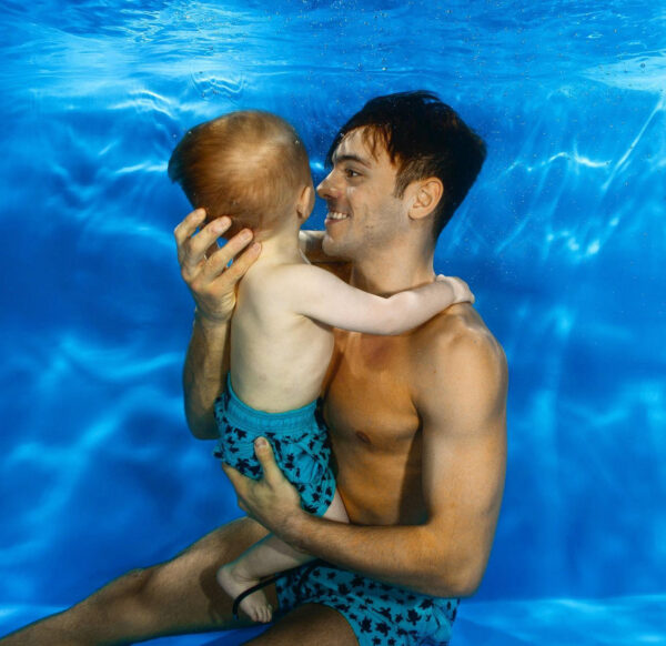 foto bajo el agua robbie