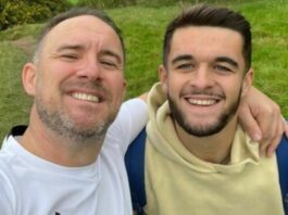 Jake Daniels, futbolista gay del Reino Unido pareja novio