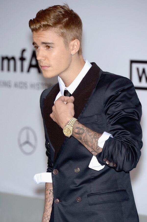 justin bieber cinema against aids gala 2014