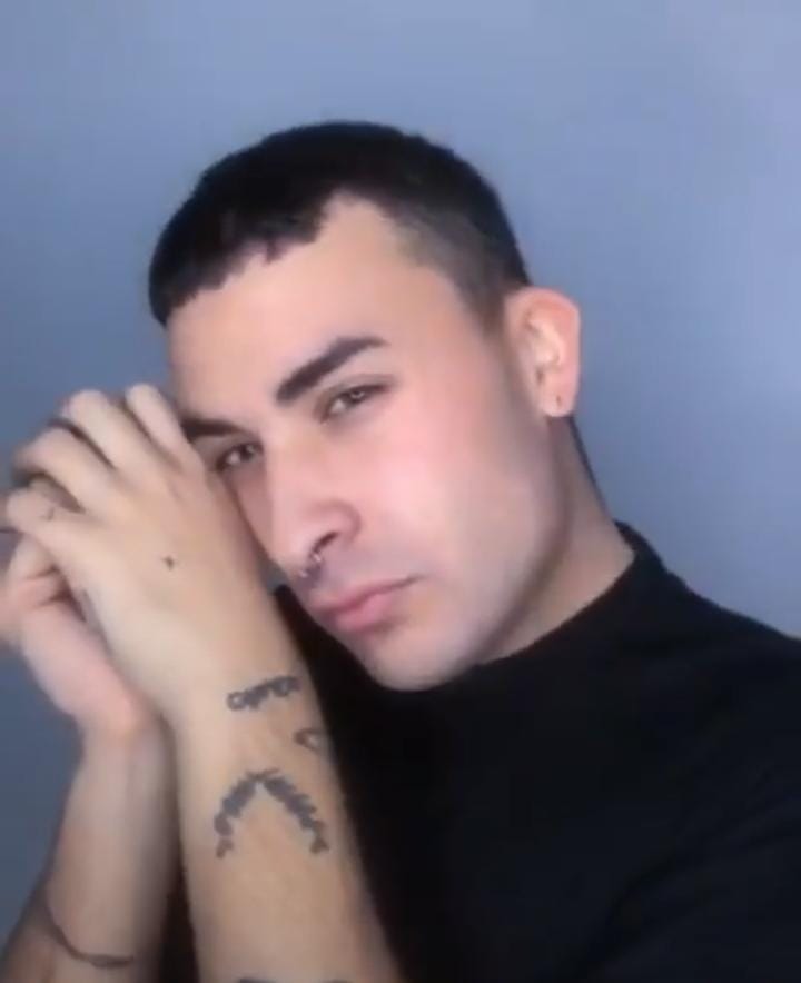 Marina Prisa sin maquillaje drag.