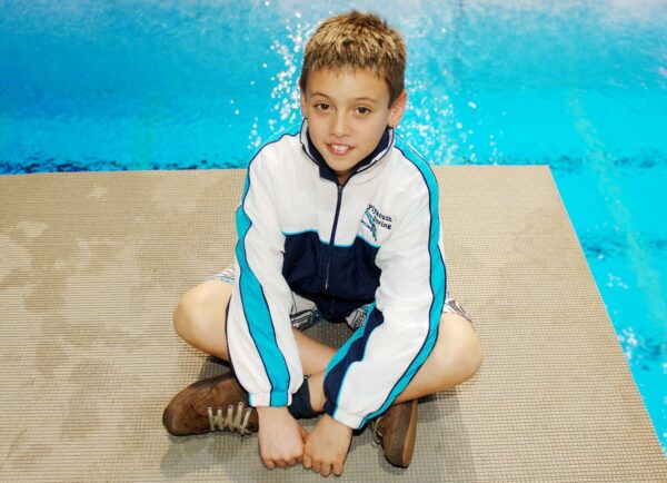 tom daley fotos 2005 11 años evolución