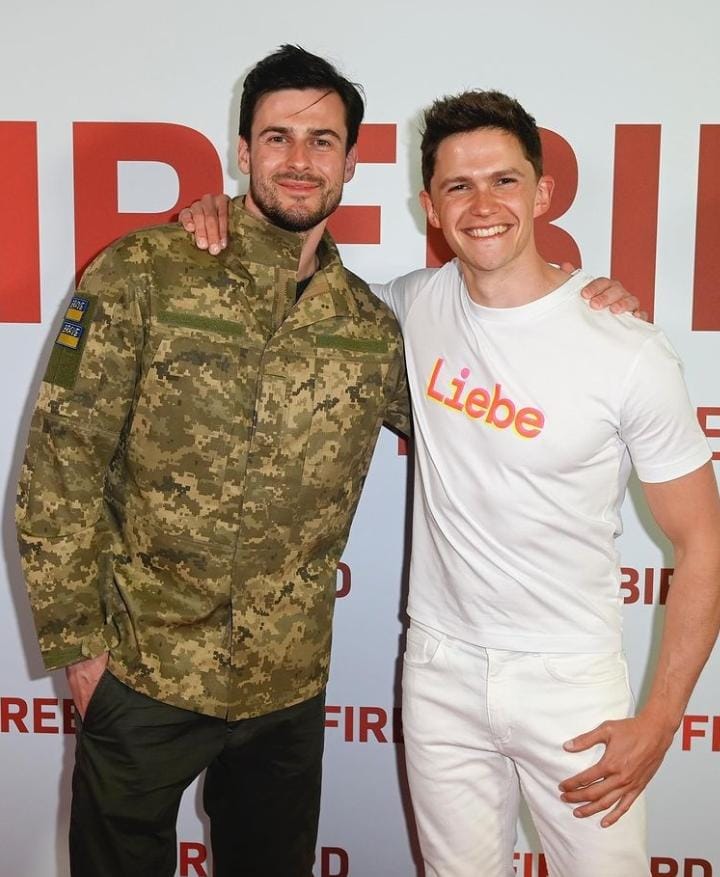 Actores Firebird película gay tom prior y Oleg Zagorodnii