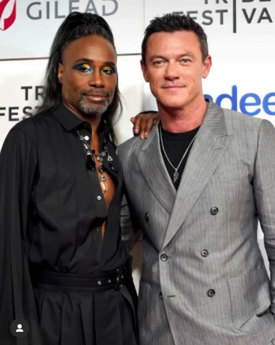 Billy Porter y Luke Evans