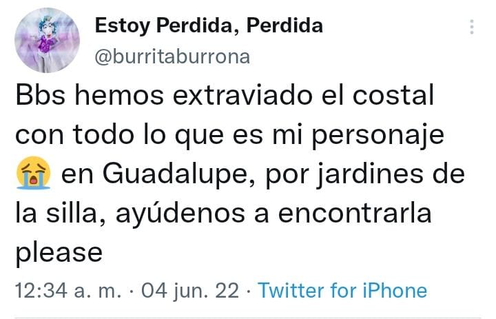 Burrita burrona pierde botarga drag