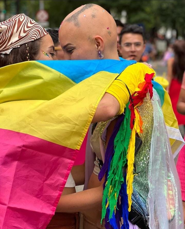 Camila araiza bandera pansexual