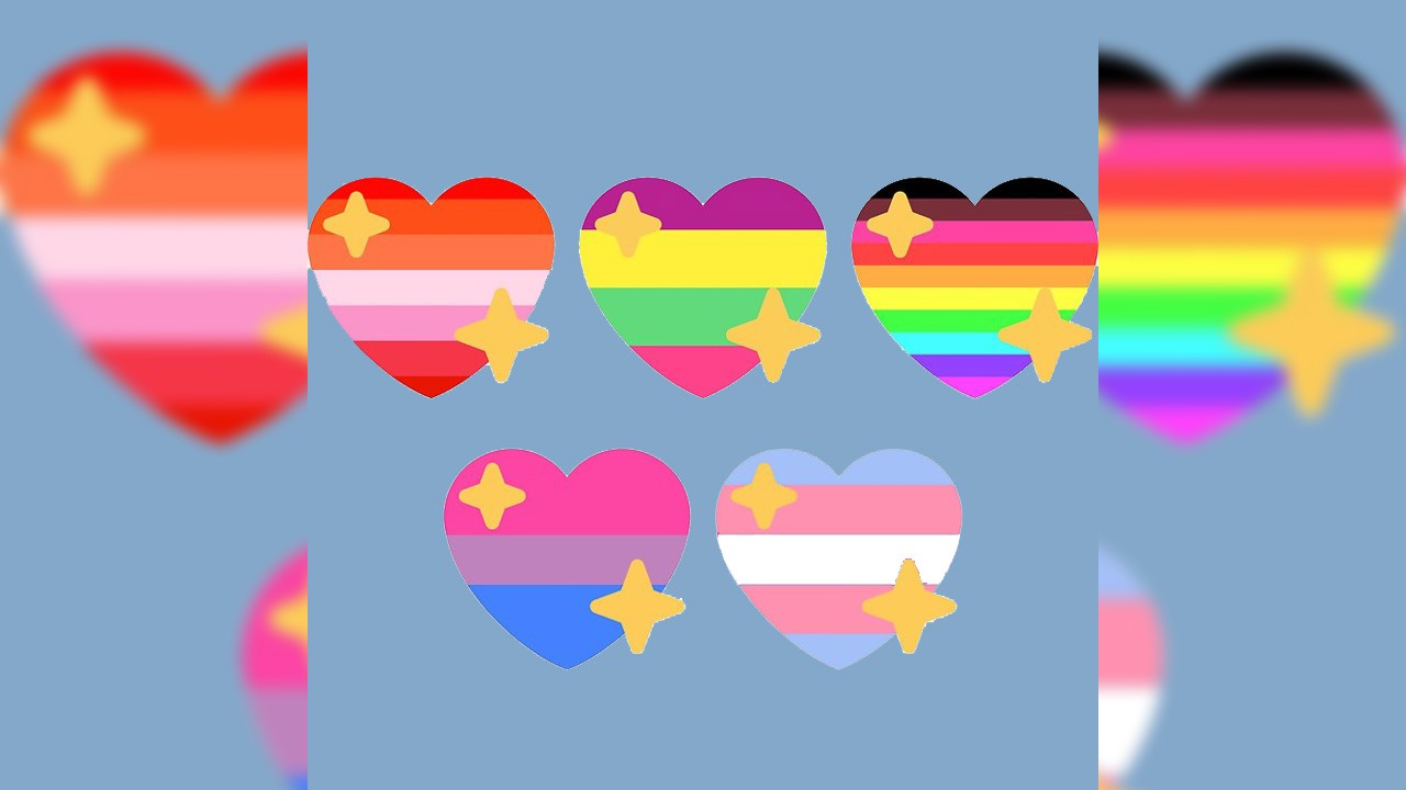 emojis banderas lgbt