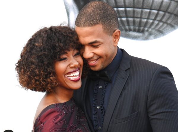 Dewanda con alano su esposo.