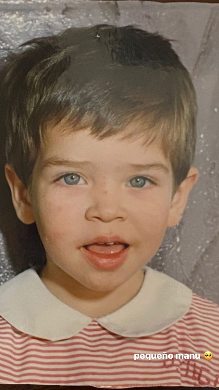 manu ríos bebe fotos evolución