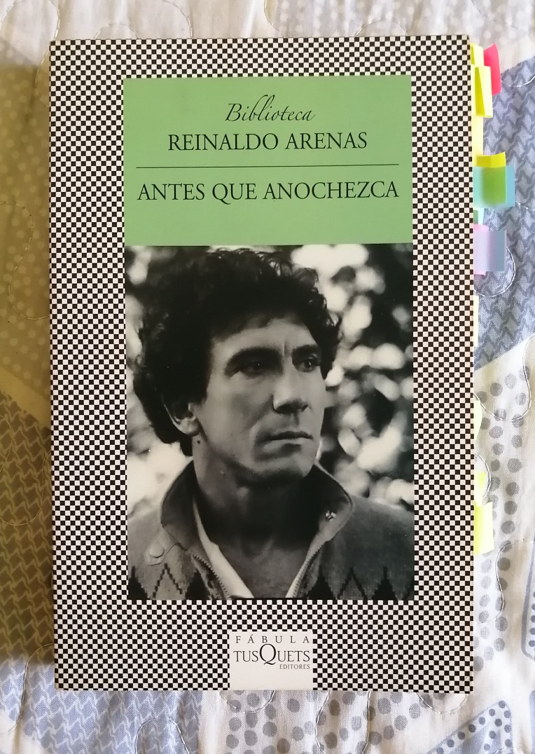 Portada Antes que anochezca libros gay america latina