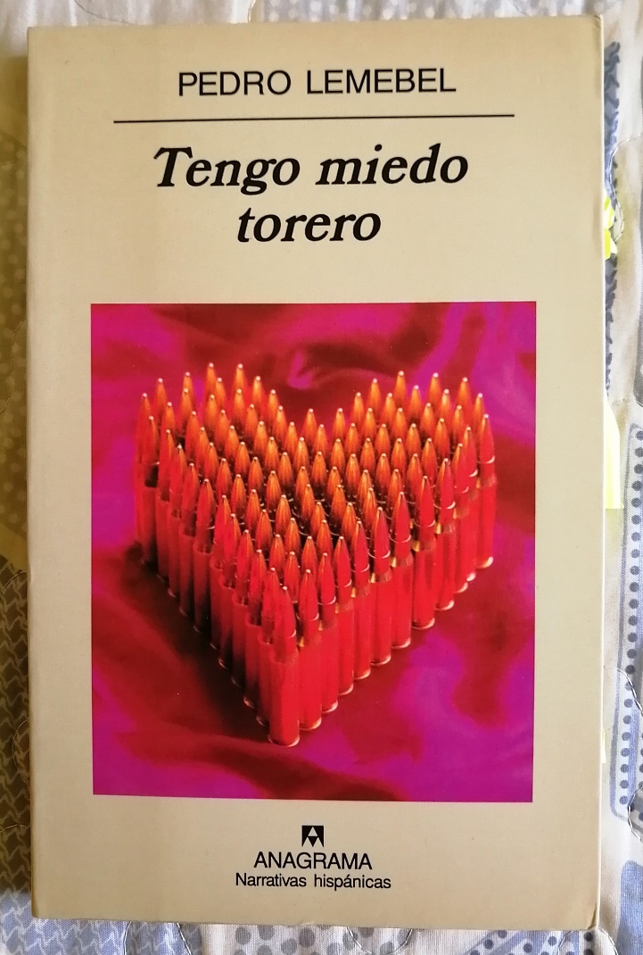 Portada Tengo miedo torero libros gay america latina