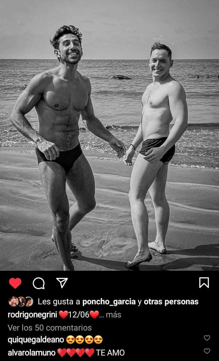 Rodrigo Negrini Alvaro Lamuño pareja