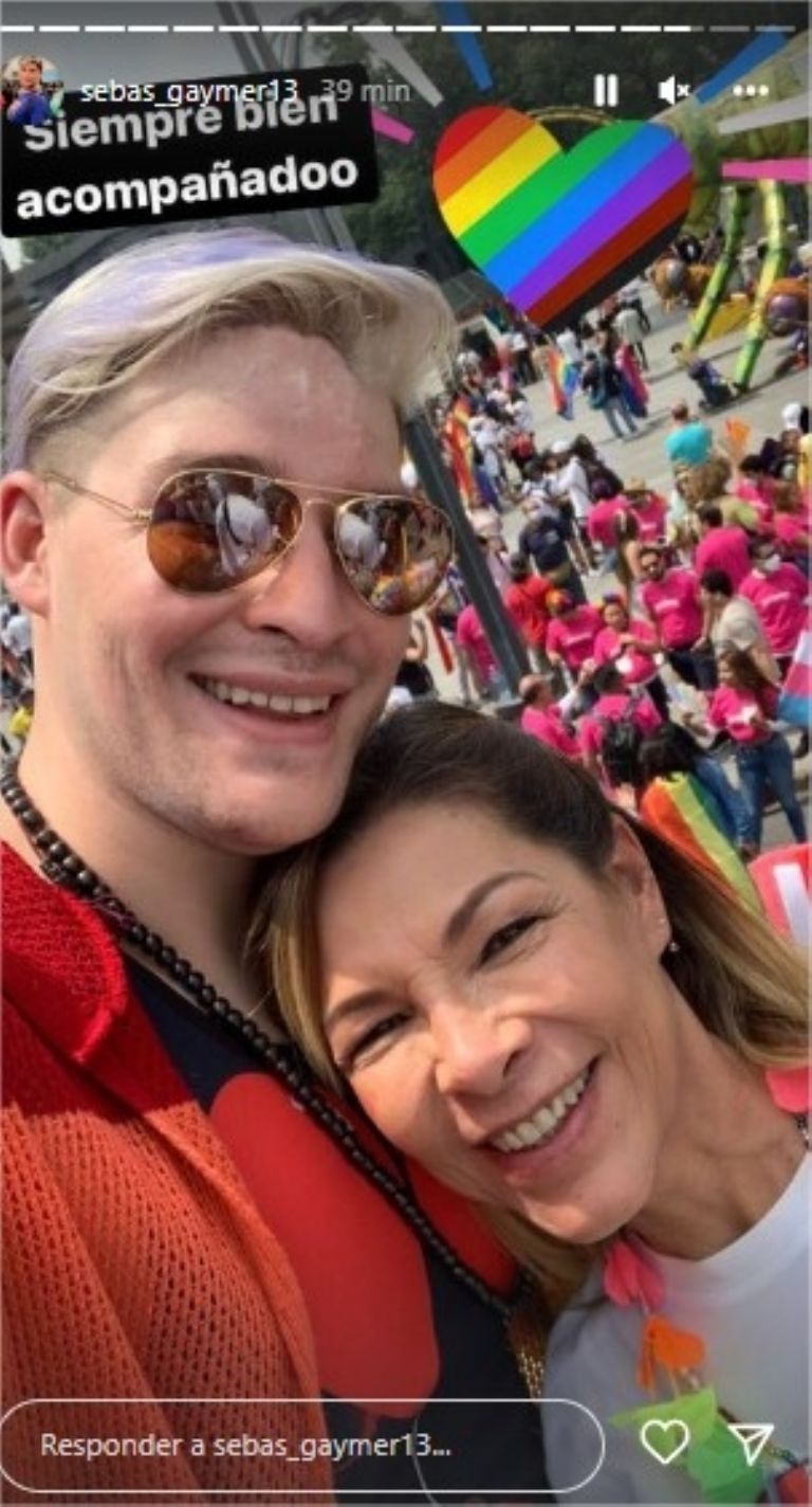 Sebastián Adame Marcha Orgullo