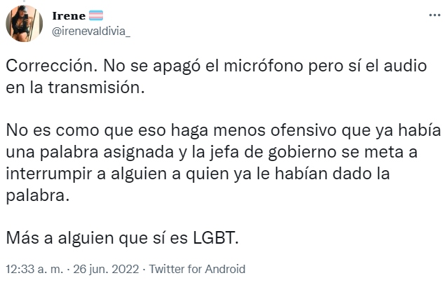 tuit irene valdivia