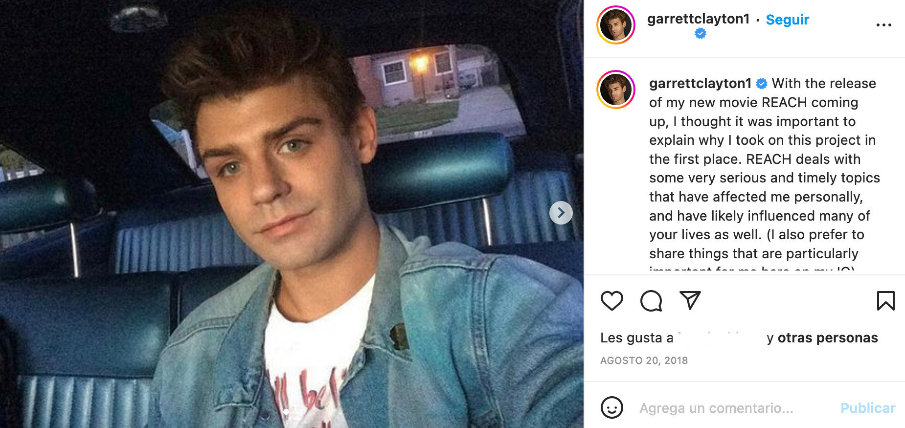 garrett clayton