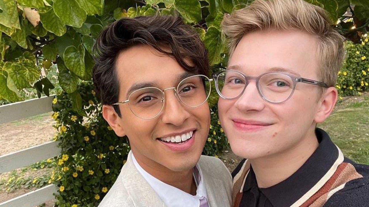 Joe Serafini y Frankie Rodriguez juntos High school musical