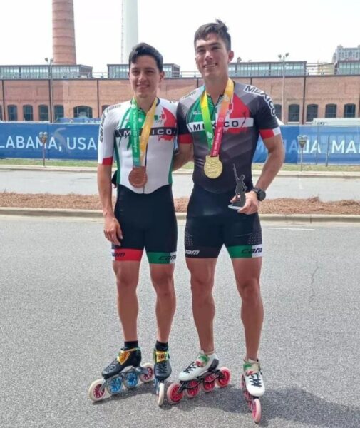 Jorge Luis Martínez patinador mexicano