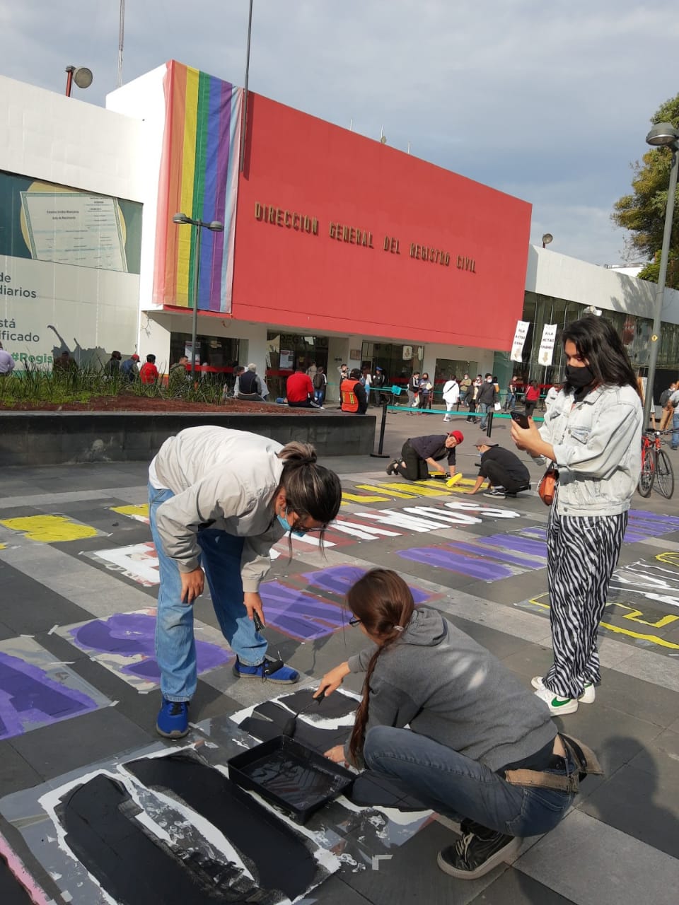 pinta activismo nb episodios personas no binarias latam cdmx 2022