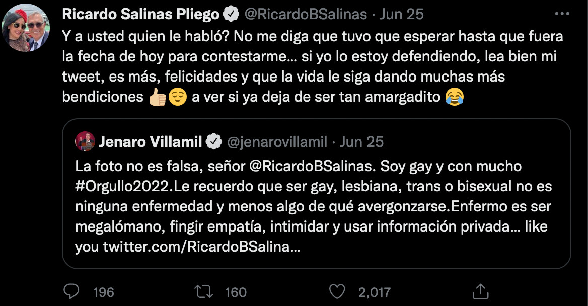 ricardo salinas pliego ricardo villamil gay