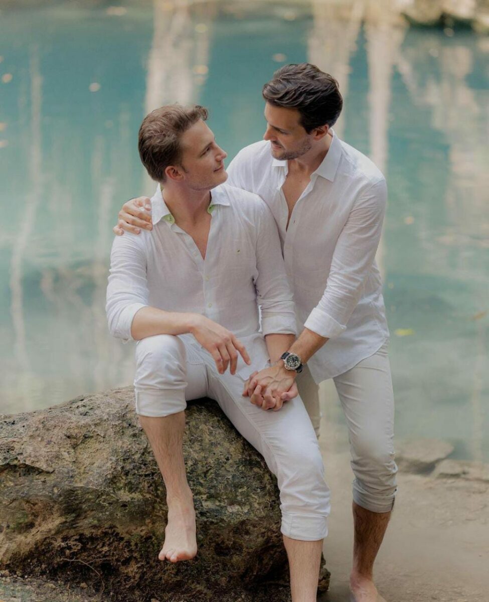 Yannick Strickler previo a la segunda boda con Manuel Alonso Cárdenas