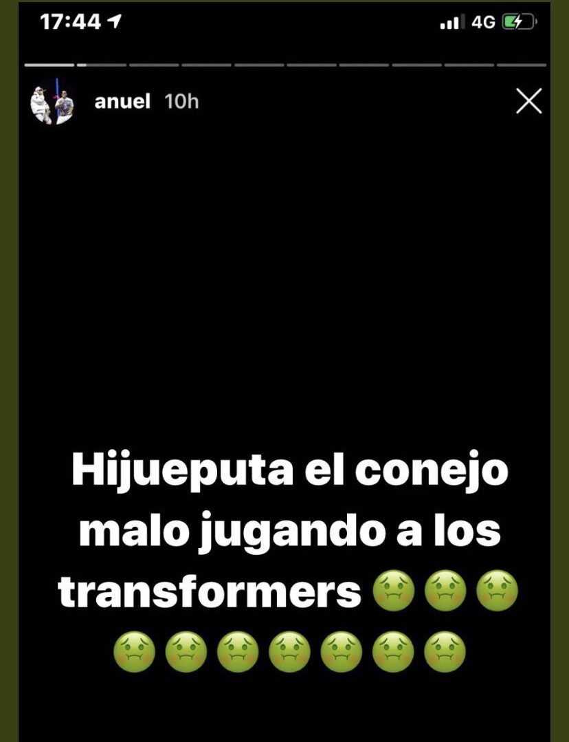 anuel aa instagram bad bunny