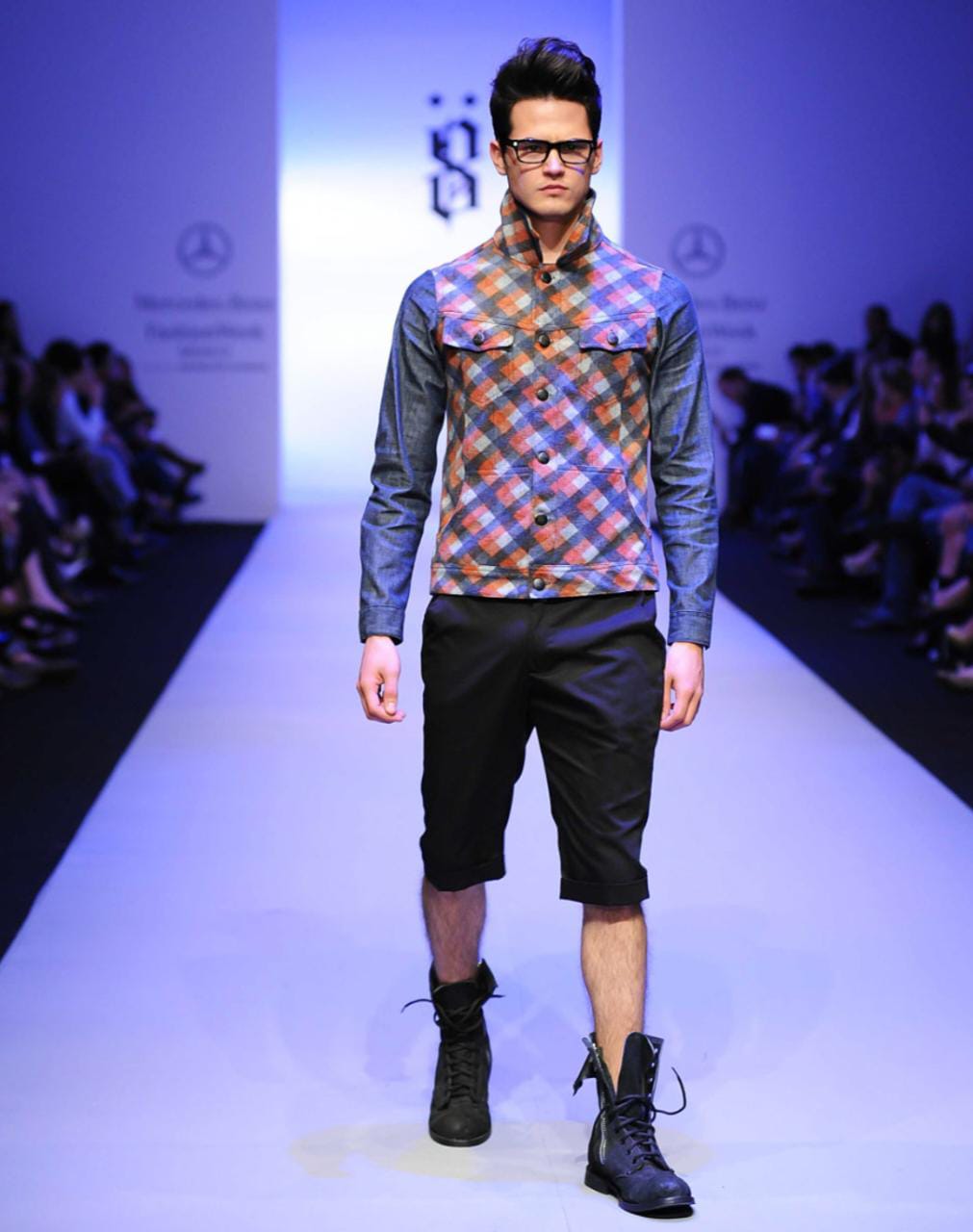 Martín barba mercerdes benz fashion week