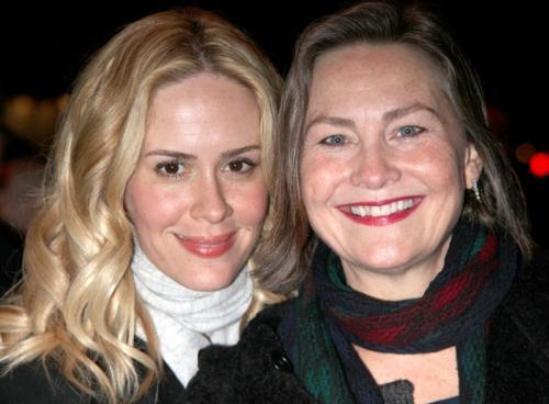 sarah paulson cherry jones parejas LGBT conocieron enamoraron set