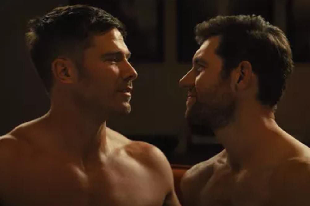 luke macfarlane y billy eichner en bros