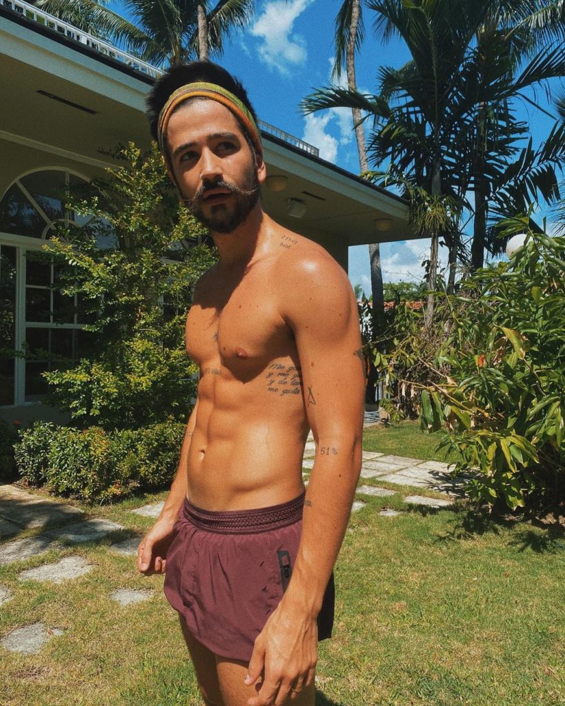 Camilo transformación en su cuerpo