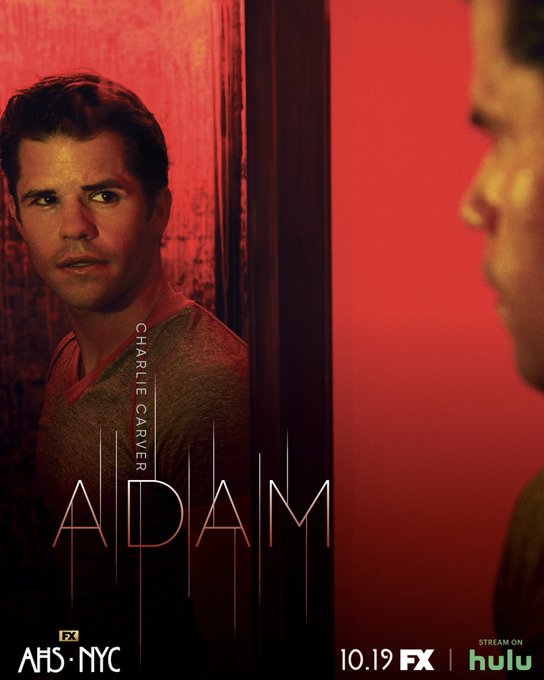 Charlie Carver es Adam