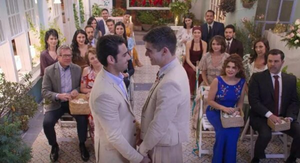 Escena de la boda entre Gerabio.