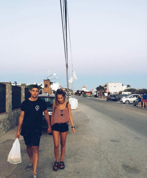 pareja del intérprete