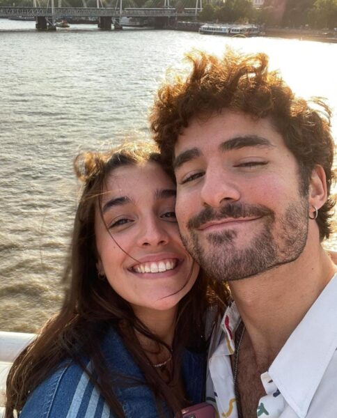 José Condessa y pareja Bárbara Branco