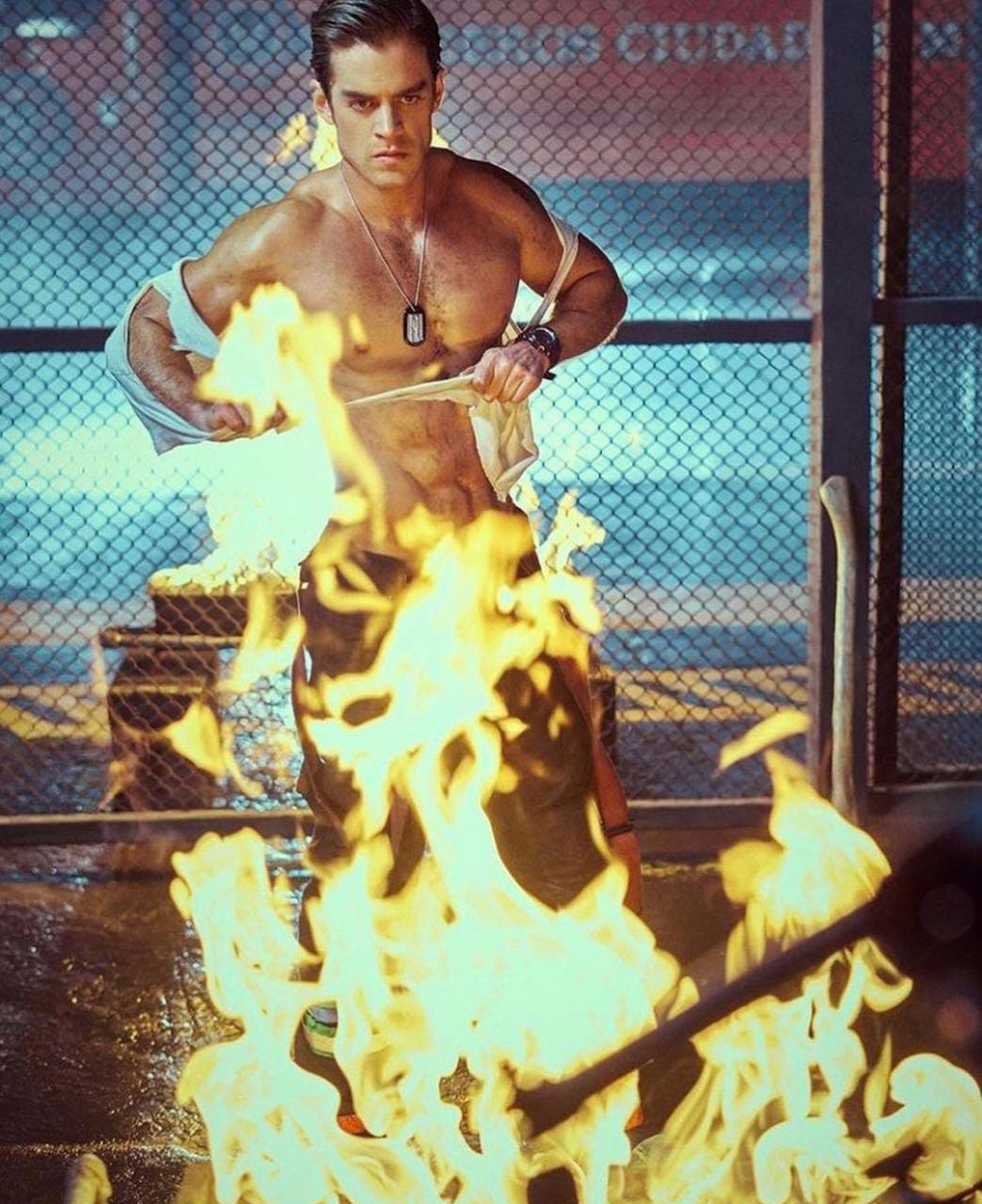 Polo Morín en Donde hubo fuego calendario