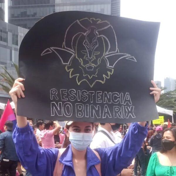 resistencia no binarix marcha orgullo 2022 colectivo