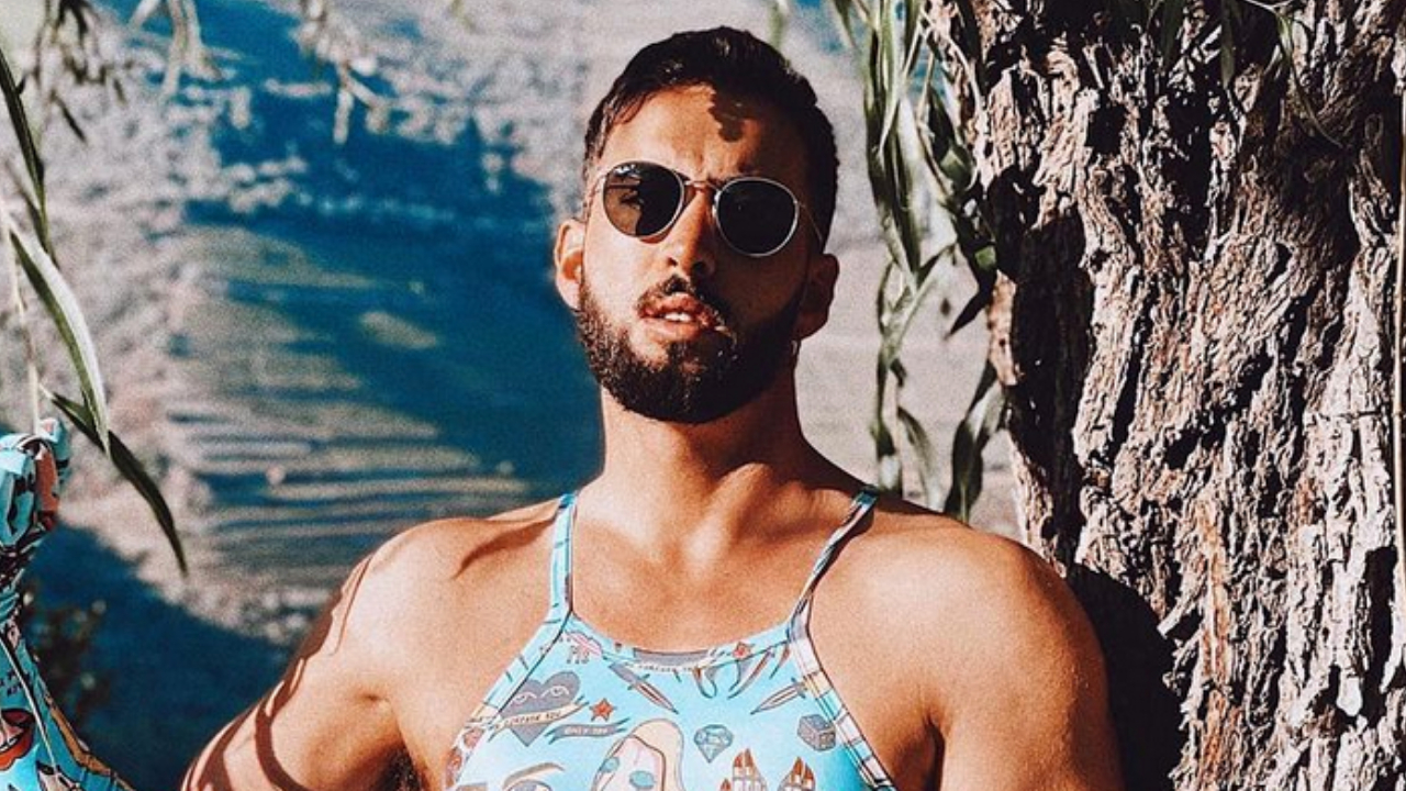 roberto carlo crop top bikini guantes fotos instagram