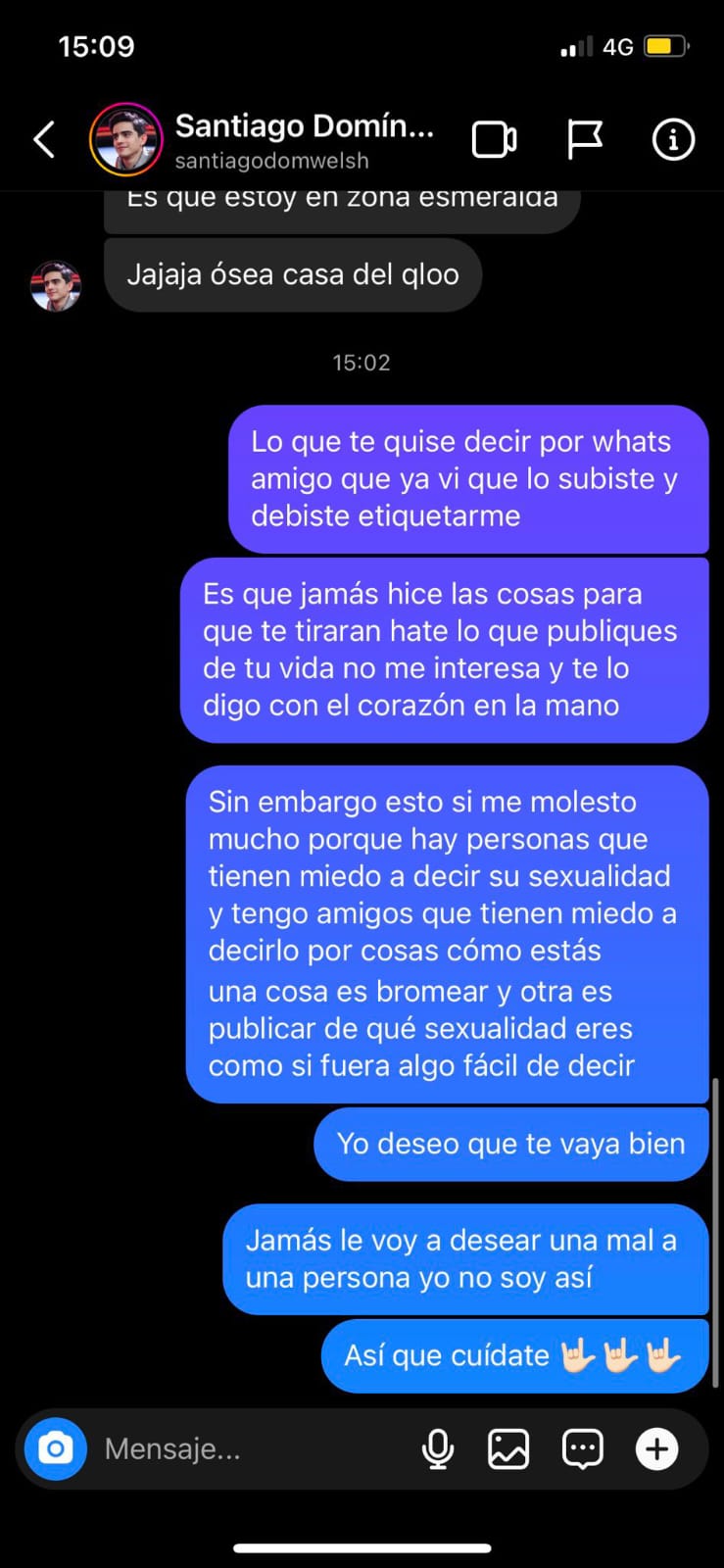 rubí ibarra reacción ante la encuesta de Santiago Domínguez