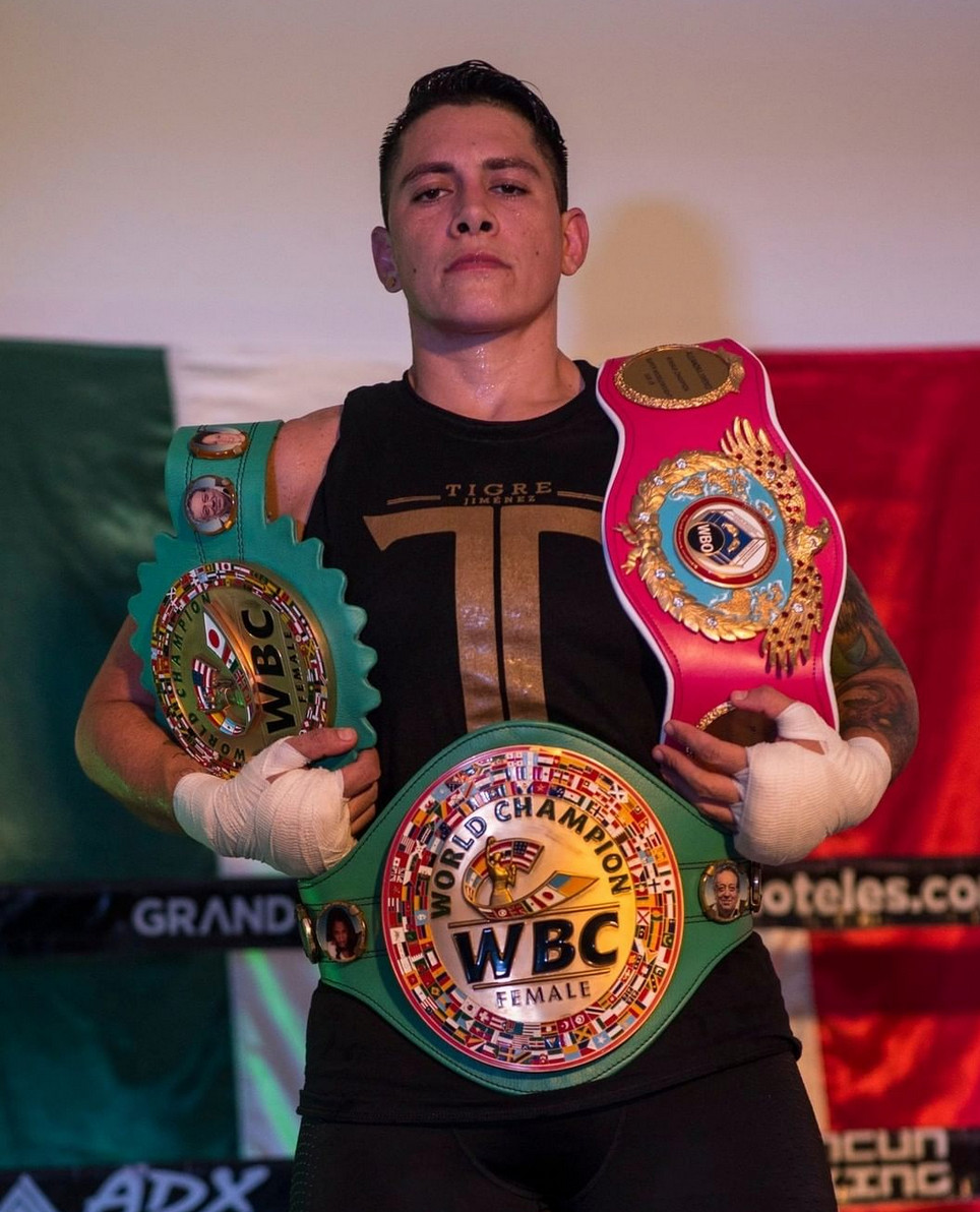 Alejandra Tigre Jiménez boxeadora mexicana box lesbiana discriminación títulos campeona mundial